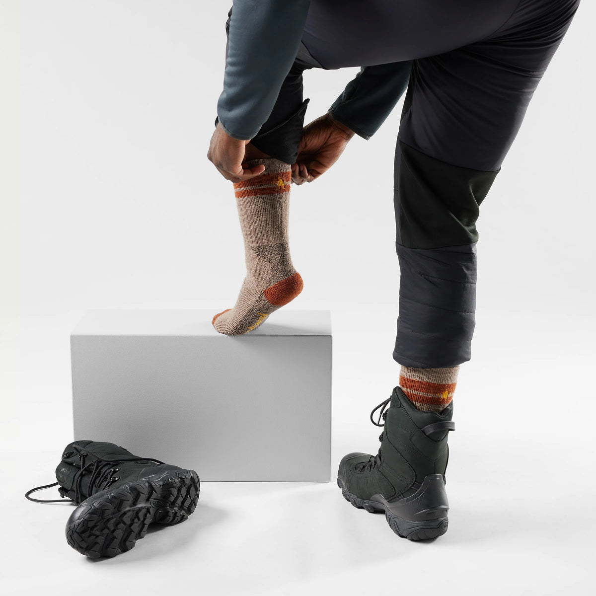 Mountaineer Tall Crew Socks
