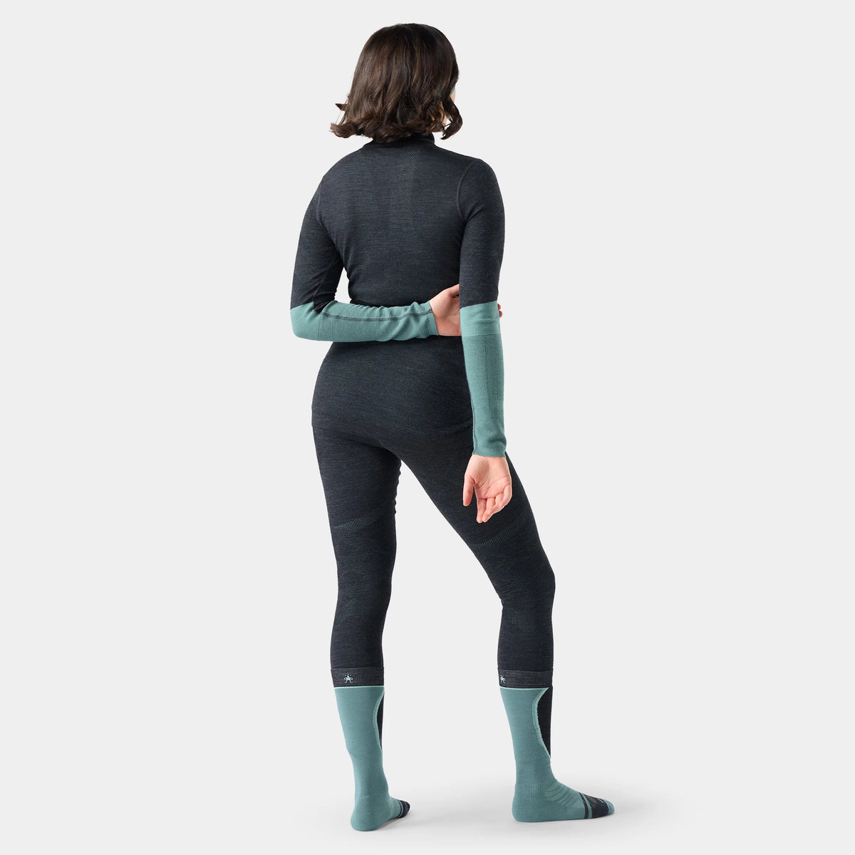 Women's Intraknit™ Thermal Merino Base Layer Colorblock 1/4 Zip