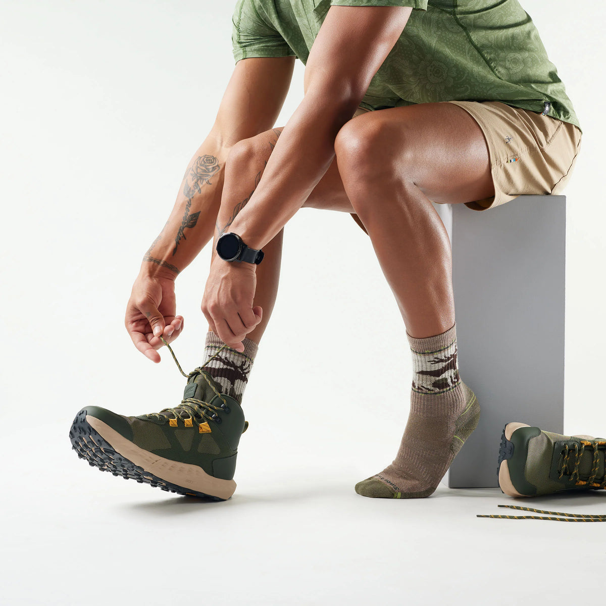 Hike Mountain Moose Crew Socks