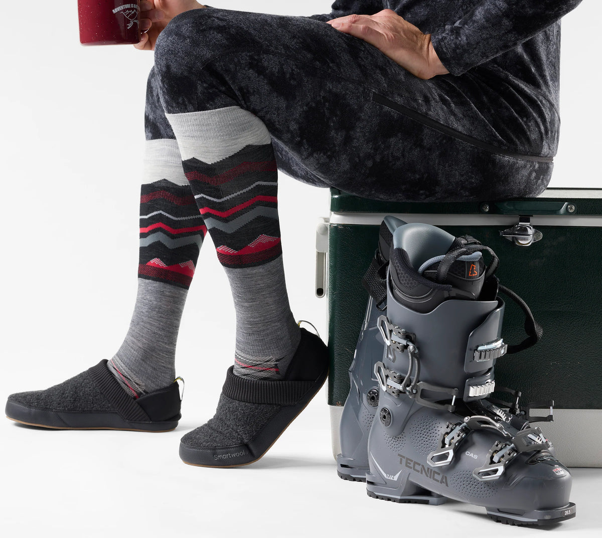 Ski Expanding Horizons Over the Calf Socks