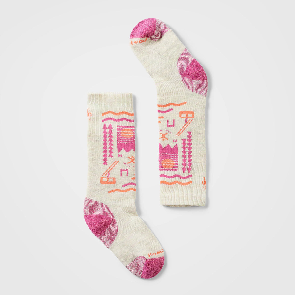 Kids' Wintersport Ski Day Over The Calf Socks