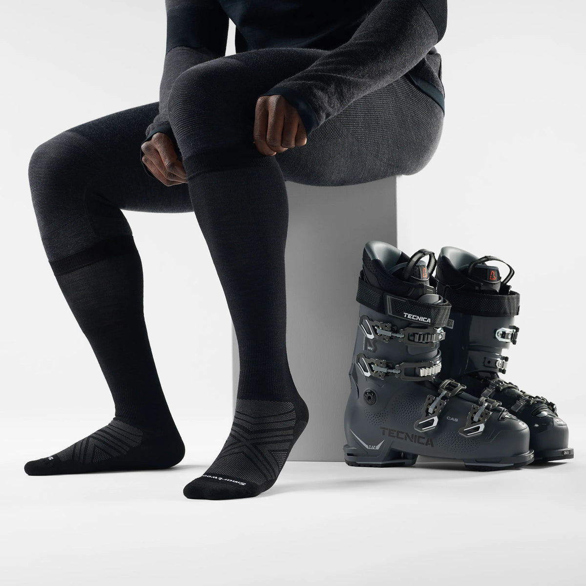 Ski Over The Calf Socks 2-Pack