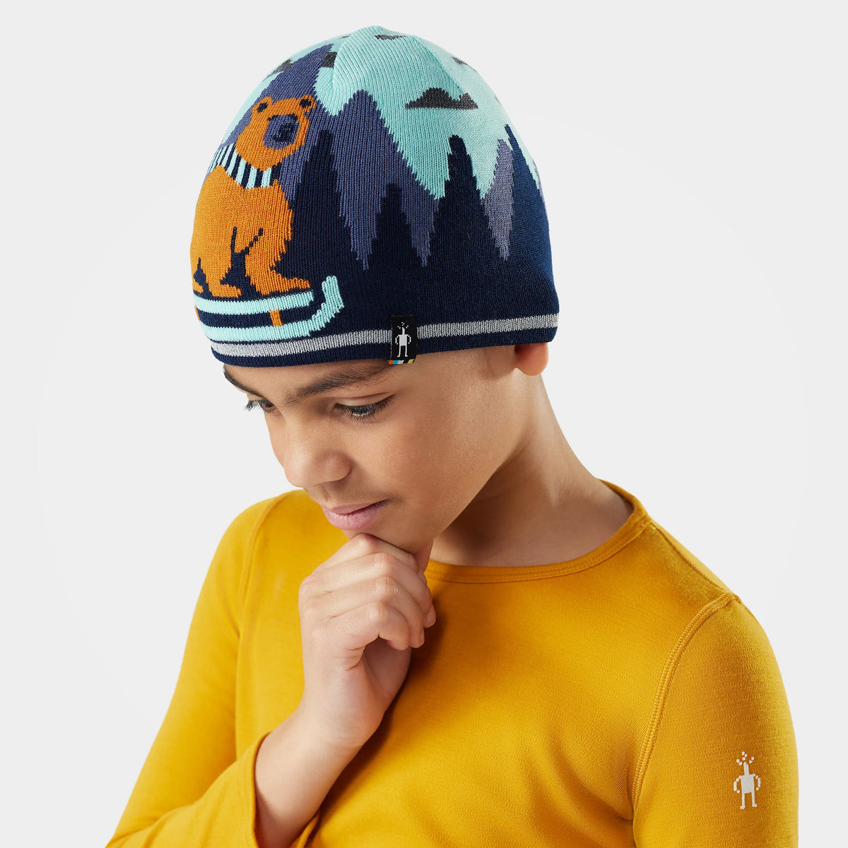 Kids' Reversible Art Beanie