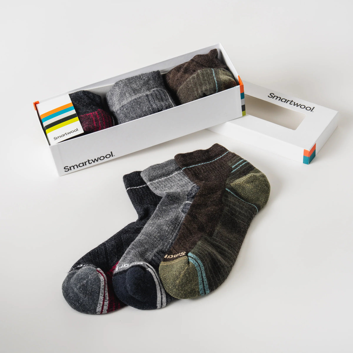 Hike Ankle Socks Trio Gift Box