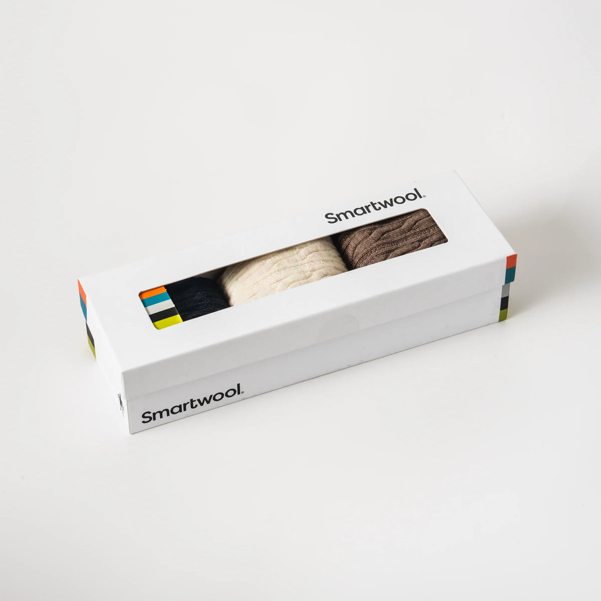 Women's Everyday Cable Crew Socks Trio Gift Box