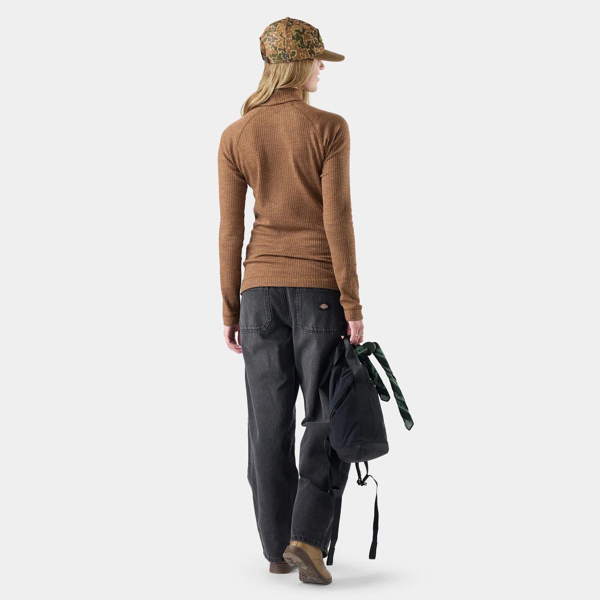 Women's Thermal Merino Rib Turtleneck
