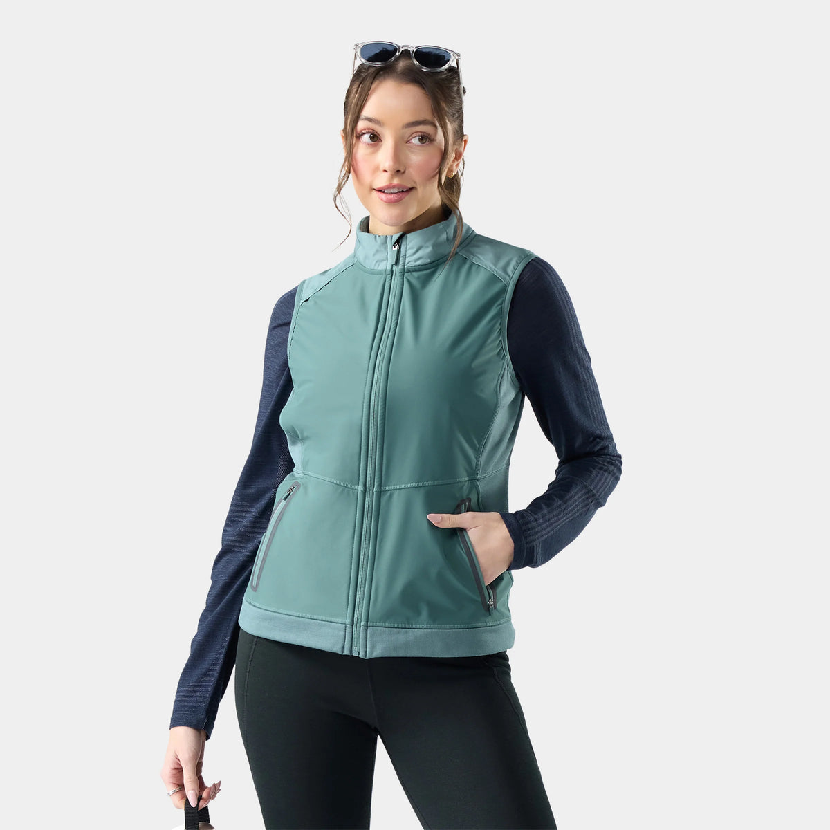 Women's Active Fleece Wind Insulated Vest
