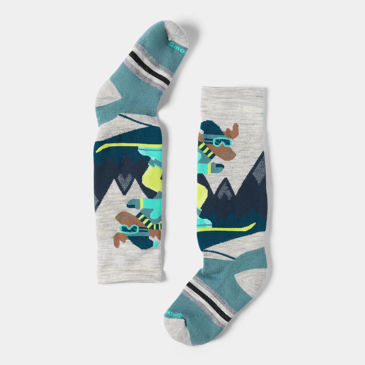Kids' Wintersport Mountain Moose Over the Calf Socks