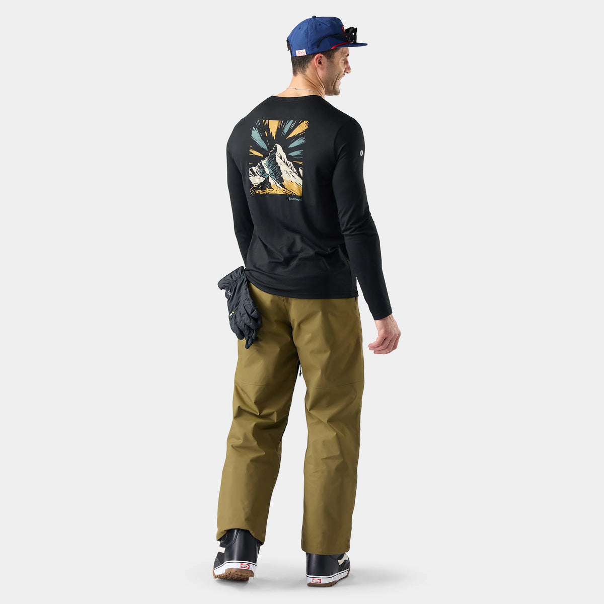 Men's Summit Quest Active Long Sleeve Graphic Tee