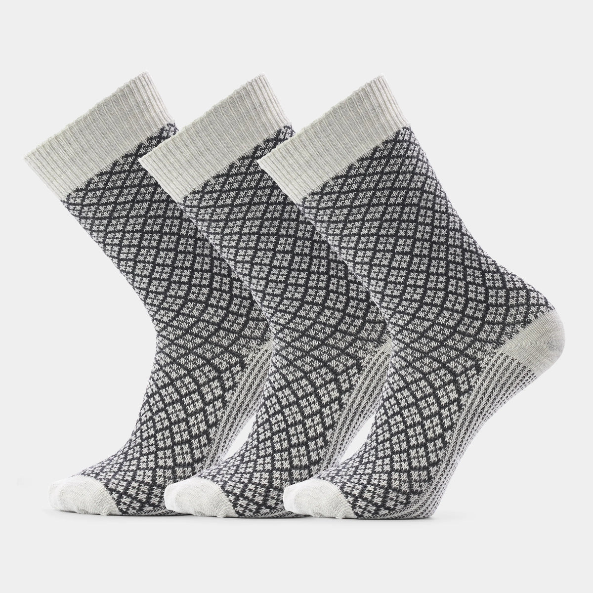 Everyday Cozy Mercantile Crew Socks 3-Pack